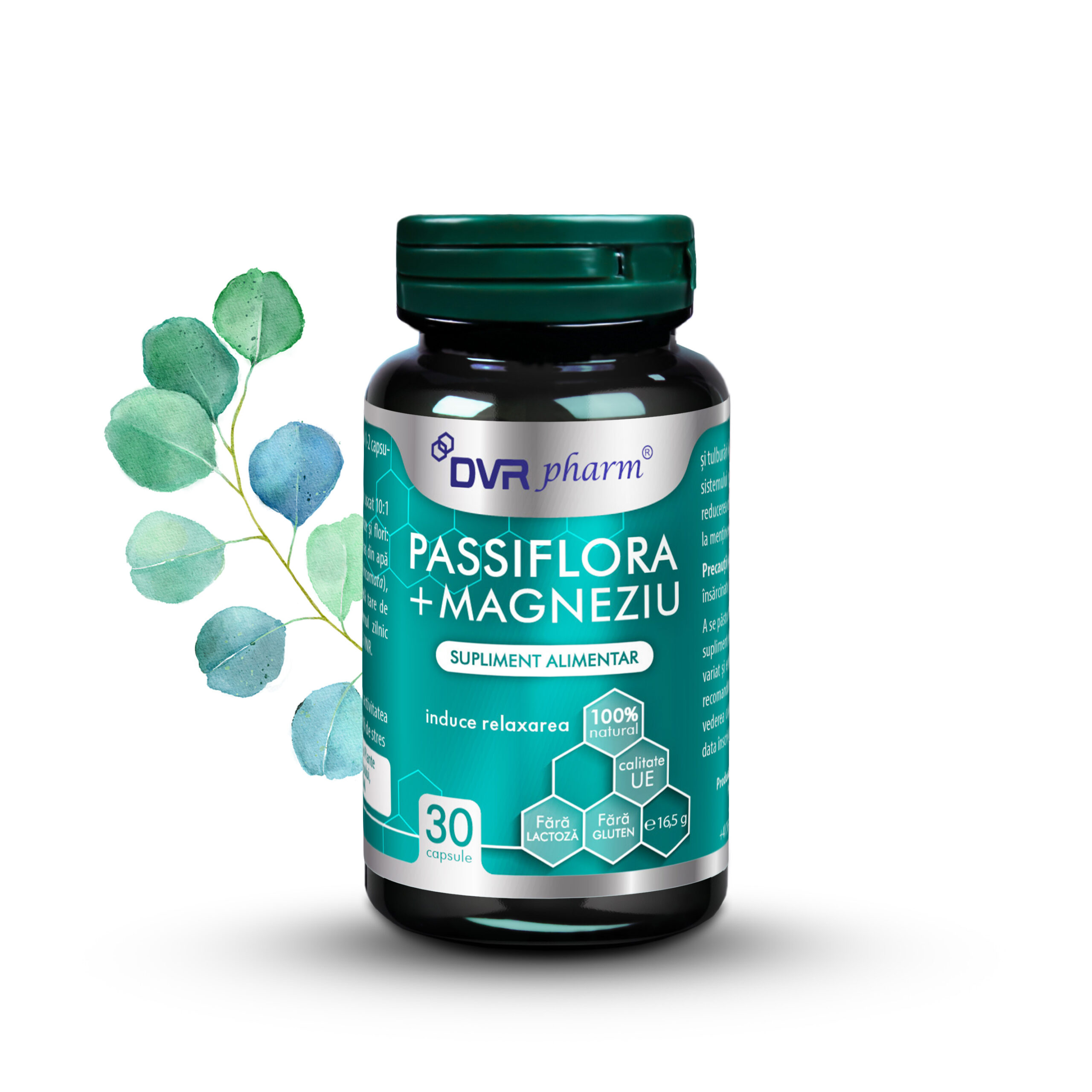 passiflora magneziu 30 cps